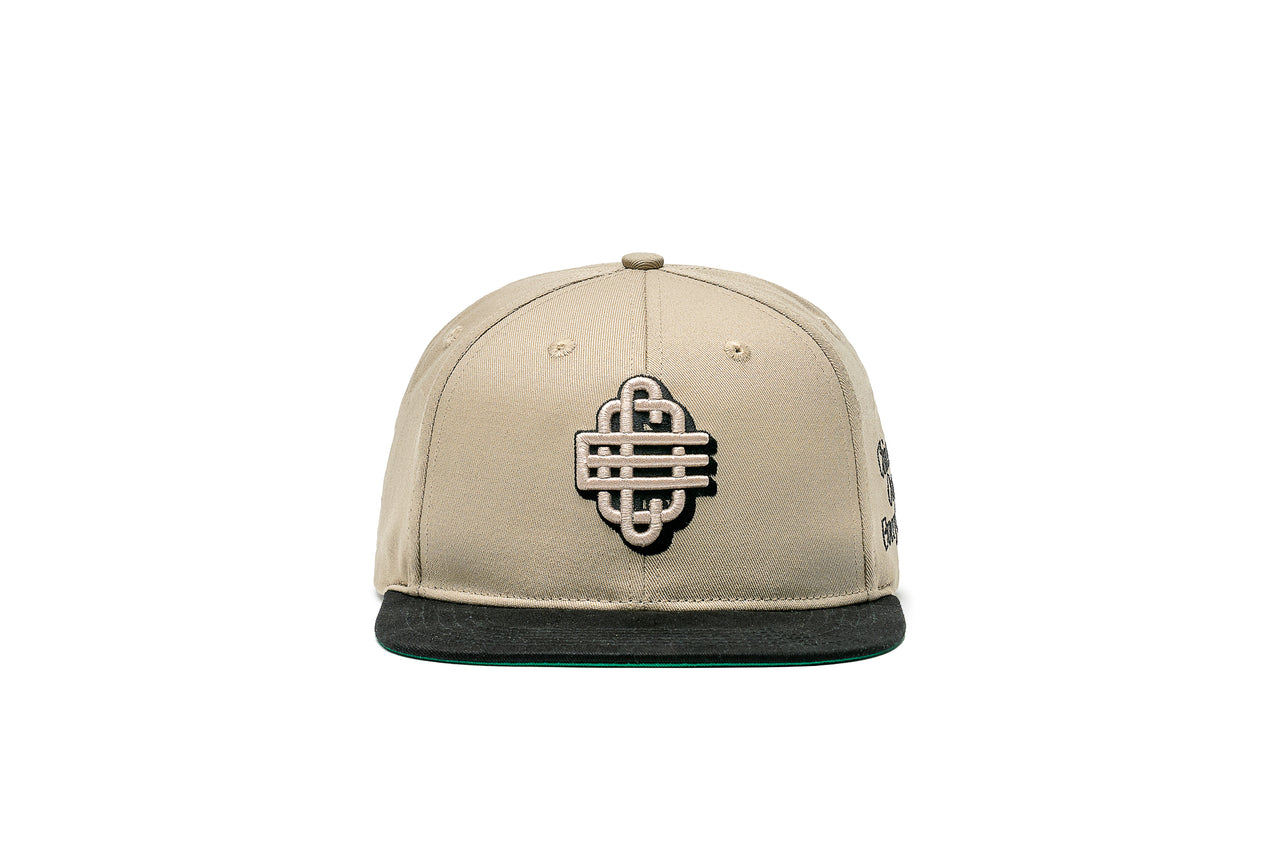 Chicago Over Everything Monogram Hat (TAN/BLACK)