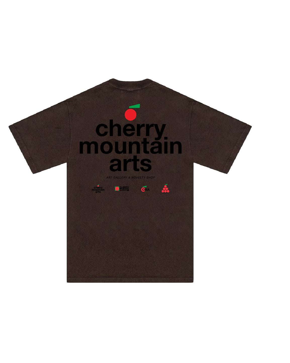 CHERRY MOUNTAIN ARTS TEE (BROWN)